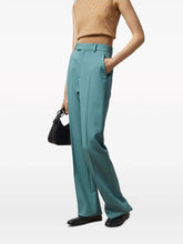 Gucci Horsebit Label Wool Trousers