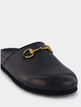 Gucci Horsebit Leather Slippers