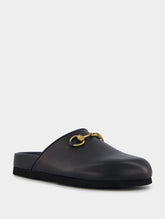 Gucci Horsebit Leather Slippers