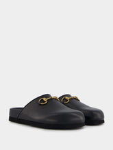 Gucci Horsebit Leather Slippers