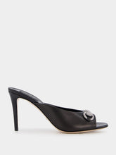 GucciHorsebit Mid-Heel Slide Sandal at Fashion Clinic