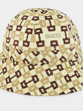 Gucci Horsebit-Print Bucket Hat