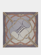 Gucci Horsebit Silk Scarf