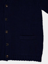 Gucci Intarsia-Knit Logo Wool Cardigan