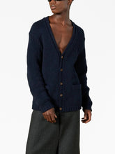 Gucci Intarsia-Knit Logo Wool Cardigan