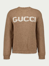 Gucci Intarsia-Knit Logo Wool Jumper