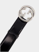 Gucci Interlocking G Buckle Leather Belt