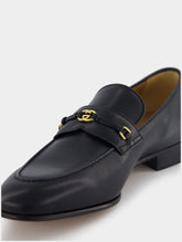 Gucci Interlocking G Leather Loafers