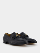 Gucci Interlocking G Leather Loafers