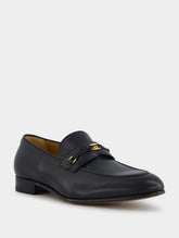 Gucci Interlocking G Leather Loafers