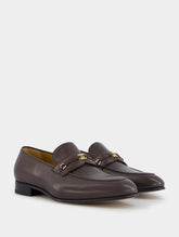 Gucci Interlocking G Leather Loafers