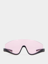 Gucci Interlocking G Mask-Frame Pink Sunglasses