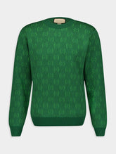 Gucci Jacquard-Logo Wool Jumper