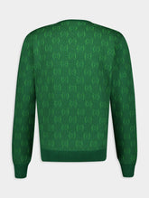 Gucci Jacquard-Logo Wool Jumper