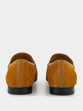 Gucci Jordaan Horsebit-Detail Suede Loafers
