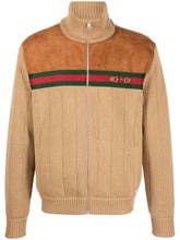 Gucci Knitted bomber jacket