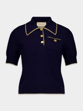 Gucci Knitted Cotton Polo Shirt