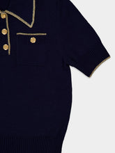 Gucci Knitted Cotton Polo Shirt