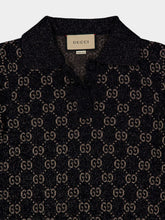 Gucci Lamé GG polo dress