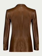 Gucci Leather Single-Breasted Jacket