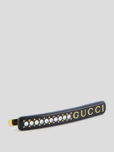 Gucci Logo Embellished Hair Clip