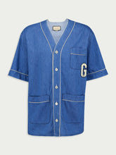 Gucci Logo-Patch Denim Shirt