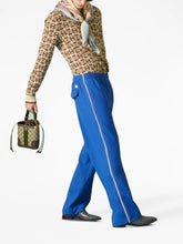Gucci Logo-Patch Wide-Leg Trousers