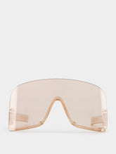 Gucci Mask-Shaped Frame Sunglasses