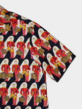 Gucci Porter Print Silk Twill Shirt