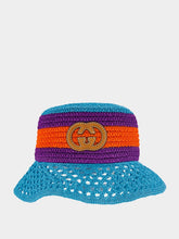 Gucci Raffia-Effect Viscose Bucket Hat