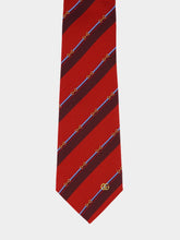 Gucci Red Horsebit Silk Tie