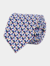 Gucci Round Interlocking Printed Tie