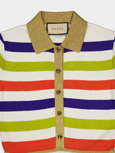 Gucci Short-Sleeved Polo Midi Dress