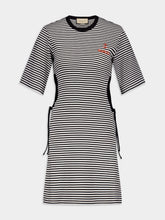 Gucci Stripe-Print T-Shirt Dress