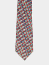 Gucci Valigeria Print Silk Tie