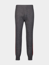 Gucci Web-Stripe Cashmere Track Pants