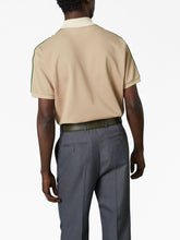 Gucci Web-Stripe Logo-Patch Polo Shirt