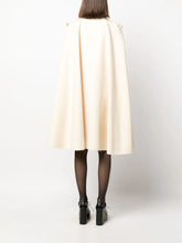Gucci Wool Coat with Cape Sleeves