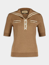 Gucci Wool Horsebit Polo Shirt