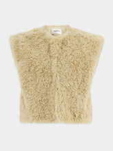Isabel Marant Étoile Allie Faux-Shearling Gilet