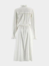 Isabel Marant Étoile Imany Ruffle-Detailing Cotton Dress