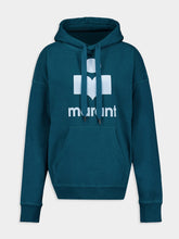 Isabel Marant Étoile Mansel Oversized Logo Cotton Sweatshirt