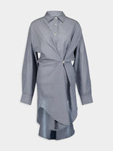 Isabel Marant Étoile Seen Striped Midi Shirt-Dress