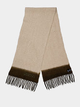 Isabel Marant Firny Embroidered-Logo Alpaca-Blend Scarf