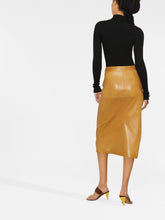 Isabel Marant Leather Midi Skirt