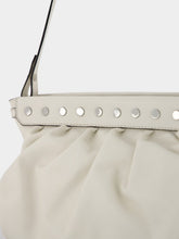 Isabel Marant Luz Medium White Leather Pouch