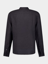 James Perse Classic Linen Dark Grey Shirt