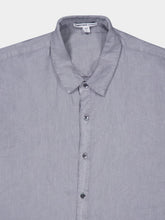 James Perse Classic Linen Grey Shirt