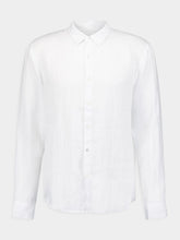James Perse Classic Linen White Shirt