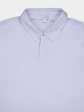 James Perse Short-Sleeved Classic Blue Polo Shirt